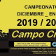 Campo Cross Campeonato 2019 / 2020