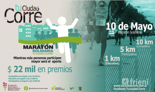 Maratón Solidaria Tu Ciudad Corre Carlos Casares