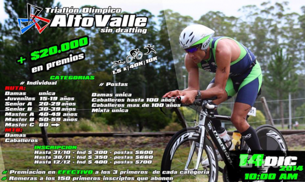 Triatlón Olímpico Alto Valle