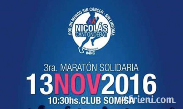 Maratón Solidaria Nicolás Cantondebat