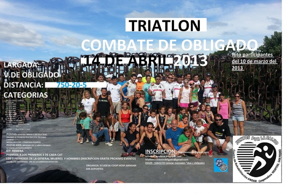 Triatlon Combate Vuelta De Obligado 2013