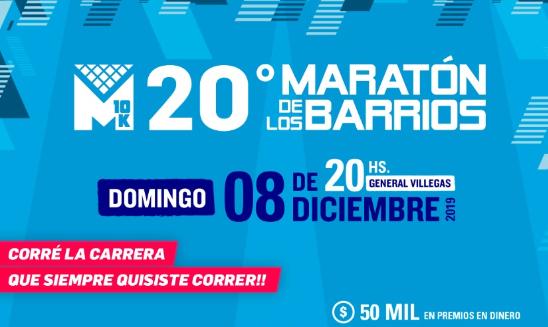 Maraton de los Barrios General Villegas
