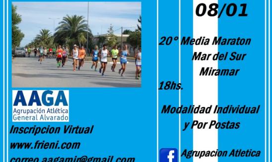 Media Maraton Mar del Sud - Miramar